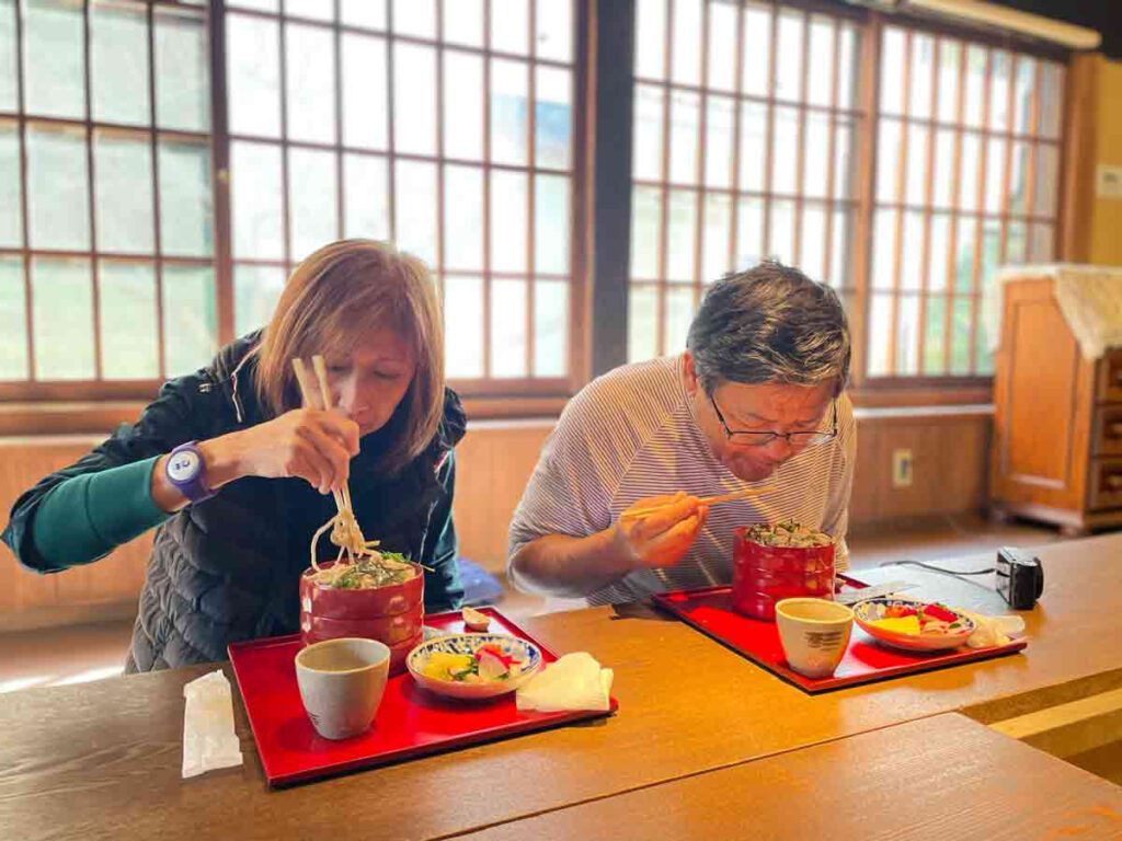 Soba (Buckwheat Noodles) Making Experience in Okuizumo