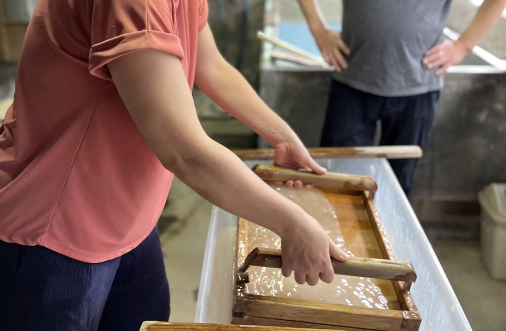 Japanese Papermaking Experience at Hiikawa Washi Studio